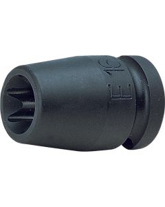 Ko-ken USA 14425-E18 1/2 Sq. Dr. Impact TORX E18 Socket - Length 38mm