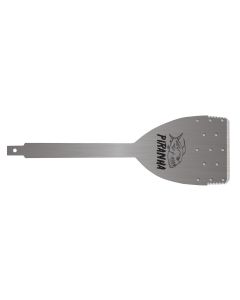 Equalizer Industries The Equalizer&reg; Piranha&trade; blade uses the samecutting technology as the original HydroBlade&trade;but also incorporates serration on a portion ofeach side of the blade, making cutting from leftto right and right to left much ea