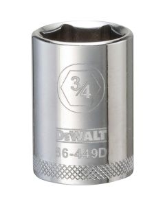DWTDWMT86449OSP image(0) - DEWALT 001Pc 12Dr Socket-06Pt-3/4