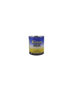 KIRKS70330-1 image(0) - Kirker Paints KS70330-1 Single-Stage Acrylic Enamel Topcoat, 1 gal, Super Jet Black, 36 hr Curing