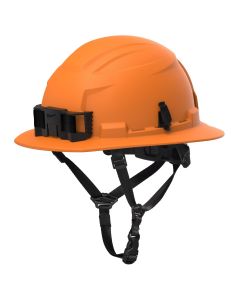 MLW48-73-1689 image(0) - Milwaukee Tool BOLT Orange Full Brim Non-Vented Safety Helmet &hyphen; Type 2, Class E
