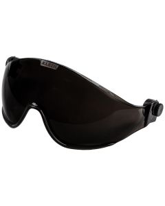 KLEVISORGRAY image(0) - Klein Tools Safety Helmet Visor, Gray Tinted