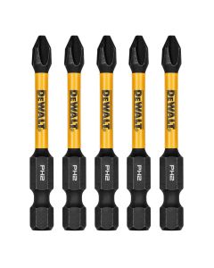 DEWALT 2.25In Phillips #2 Flextorq 5Pk