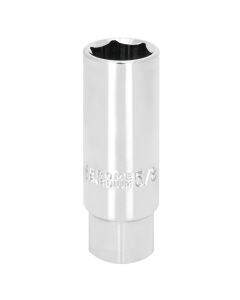 WLMW38172 image(1) - Wilmar Corp. / Performance Tool 3/8" Drive 5/8" Magnet Spark Plug Socket