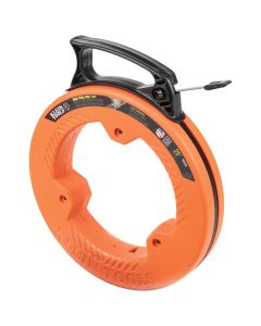 KLE56333 image(0) - Klein Tools Steel Fish Tape, 1/8-Inch x 120-Foot