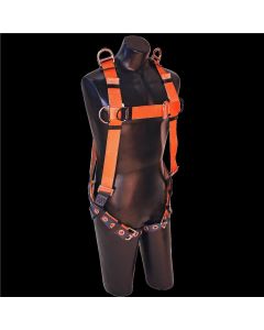 SRW804000 image(0) - FALL SAFE Safety Harness - A-SERIES - Vest-Style Retrieval - Back / Shoulder, Pass Through, Tongue Buckle - Size: Medium / Large