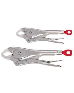 MLW48-22-3702 image(0) - Milwaukee Tool 2 Pc. 7" & 10" TORQUE LOCK MAXBITE LOCKING PLIERS SET