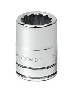 GearWrench 1/2 Inch Drive 12 Point Standard SAE Socket 1-1/2 Inch