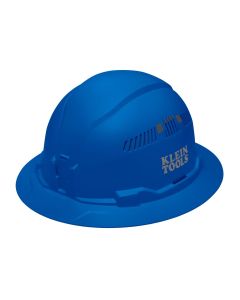 KLE60863BR image(0) - Klein Tools Hard Hat, Non-Vented, Full Brim Style, Gray