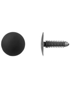 DCO5628PK image(0) - Disco Automotive Hardware 1/4" BLK NYL SHIELD RETAINER