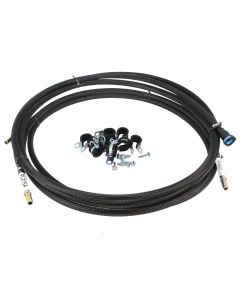 S.U.R.&R. Quick-Fit Flexible Fuel Lines allow you to easily replace damaged fuel lines on numerous Chevrolet and GMC truck models (2004-2010). Lines are pre-assembled and ready to install.