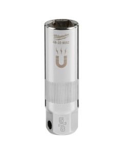 MLW48-22-9552 image(4) - Milwaukee Tool 3/8" Drive 5/8" Magentic Spark Plug Socket