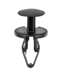 AUVECO AP20889 Push-Type with Closed End Type 3 Cowl Vent and Fender Retainer, 20 mm Dia Head x 21 mm L Stem, Nylon
