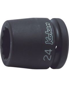 Ko-ken USA 16405M-18 3/4 Sq. Dr. Socket 18mm 12 point Length 50mm