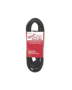 MLW48-76-5110 image(1) - Milwaukee Tool 10 FT. 2-WIRE QUIK-LOK TWIST LOCK PLUG CORD