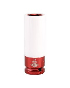 American Forge & Foundry Mag Wheel Protective Deep Impact Socket - 1/2" Drive - 21mm