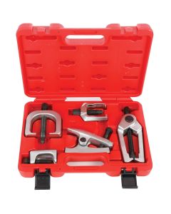 KTI71561 image(2) - K Tool International Pitman Arm Puller & Ball Joint Separator Tie Rod Front End Service Tool Kit