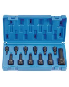 GRE1234T image(1) - Grey Pneumatic Assorted Drive 12 Piece Int. Star Impact Driver Set