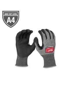 MLW48-73-7144 image(0) - Milwaukee Tool Cut Level 4 High-Dexterity Coated Nitrile Dipped Gloves - XXL
