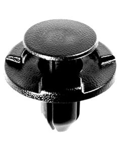 AVC21192 image(0) - AUVECO 21192 Push-Type with Drive Pin Cowl/Bumper and Fender Liner Retainer, 20 mm Dia Head, Nylon, Black
