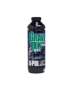 U Pol Products GRAVITEX PLUS UP0723 HS Stone Chip Protector, 1 L Bottle, Gray, 4 to 6 hr Curing