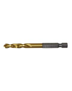 DWTDD5114 image(0) - DEWALT Impact Ready Titanium Nitride Coated Drill Bit, 7/32"