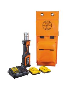KLEBAT207T13 image(0) - Klein Tools Battery-Operated Cutter/Crimper, No Heads, 2 Ah