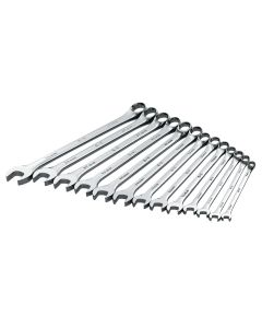 S K Hand Tools WRENCH SET COMBINATION 13 PC METRIC LONG HI POLISH