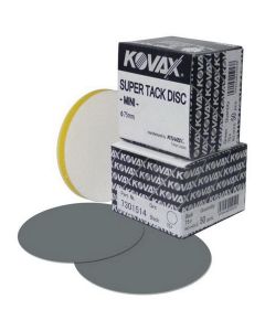 EAG7301514 image(0) - Eagle Abrasives, Inc. KOVAX Super Buflex 730-1514 Abrasive Disc, 3 in, 3000 Grit, Super-Tack Attachment, Black