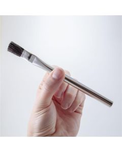 MAB7-1 image(0) - Mack Brushes 7-1 7 Series Acid Brush, #1, 6 in OAL, 3/8 in W, 100% Stiff Horsehair, Tin Handle