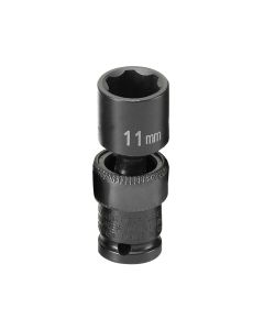 GRE911UMS image(0) - Grey Pneumatic 1/4" Surface Drive x 11mm Standard Universal Socket