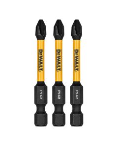 DWTDWAF2PH2IR3 image(1) - DEWALT ELITE SERIES 3PC 2.25IN BITS FOR PH2