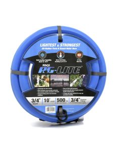 BLBBSAL3410 image(0) - BluBird Ag Lite 3/4" X 10' Rubber Water Hose