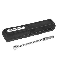 KLE57000 image(0) - Klein Tools 3/8-Inch Torque Wrench Square Drive 14-Inch Length