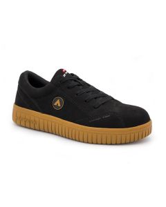 FSIAW6102-9-4E image(0) - AIRWALK CAMINO - Men's Low Top Shoe - CT|EH|SR - Black/Gum - Size: 9 - 4E - (Ultra Wide)