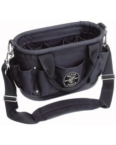 KLE58888 image(0) - Klein Tools 12 Pocket Tool Tote with Shoulder Strap