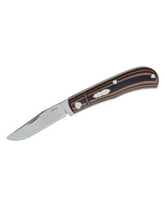 CRK7100 image(0) - CRKT (Columbia River Knife) Venandi 8Cr13MoV Bead Blast Plain Blade Folding Knife with Slip Joint G10 Handle - Brown