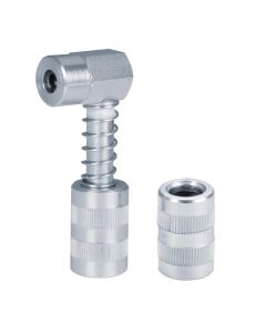 KTI73958 image(2) - K Tool International Grease Coupler Compact Quick Connect 90 degree
