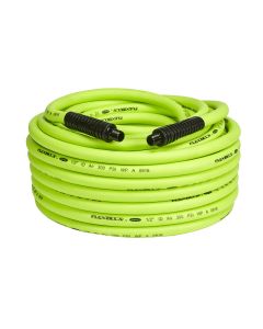 LEGHFZ12100YW3 image(0) - Legacy Manufacturing Flexzilla Air Hose, 1/2" x 100', 3/8" MNPT Fittings