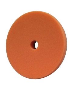PES890191 image(0) - Presta PACE 890191 Single Sided Medium Cutting Pad, 5-1/2 in Dia, Hook and Loop Attachment, Foam Pad, Orange