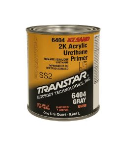 TRP6404 image(0) - Transtar Autobody Products 6404 - EZ Sand Acrylic Urethane Primer - 1 Quart Can - Gray - 4:1:1 Mixing