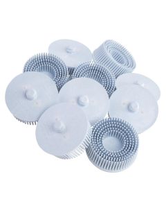 SRK13359 image(0) - Shark Industries 2" Grey Finger Disc - 120 Grit - 10 Pk