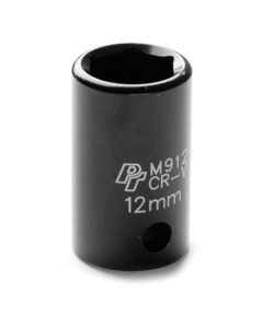 Wilmar Corp. / Performance Tool 3/8" Drive 12mm 6pt Impact Socket