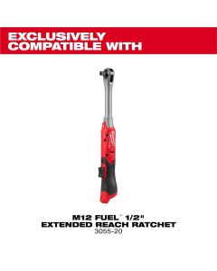 MLW49-16-3055 image(1) - Milwaukee Tool M12 FUEL 1/2 Inch Extended Reach Ratchet Boot
