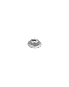 AVCAP2895 image(0) - AUVECO AP2895 Hex Washer Thread Cutting Nut, 1/8 in Stud x 5/16 in Across Flats, Zinc