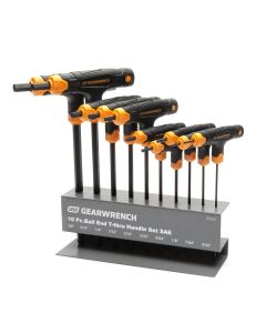 KDT83523 image(1) - GearWrench 10 Piece SAE Ball End T-Handle Hex Key Set