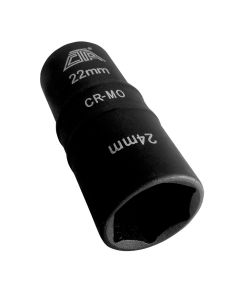 CTA4217 image(2) - CTA Manufacturing Lug Nut Flip Socket - 22 mm x 24 mm
