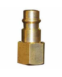 Reading Technologies  HFFP-1 High Flow Quick Disconnect Plug, 1/4 in, Female, Brass