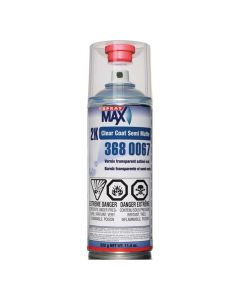 SMX3680067 image(0) - SprayMax 3680067 2K Clear Coat, 11.4 oz, Satin