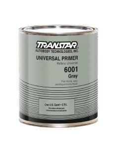 Transtar Autobody Products 6001 - Universal Primer - 1 Gallon Can - Gray - 1:1-1 1/2 Mixing - 388 sq-ft/ Gallon at 1 mil Coverage
